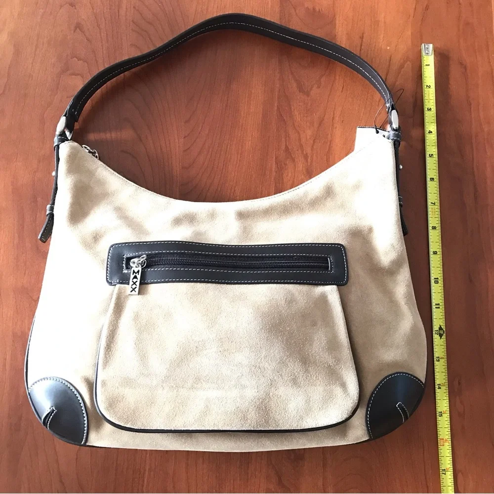 Maxx NY | Tan Suede Purse